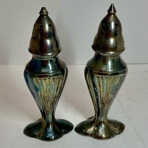 VINTAGE SALT&PEPPER STERLING WEIGHTED